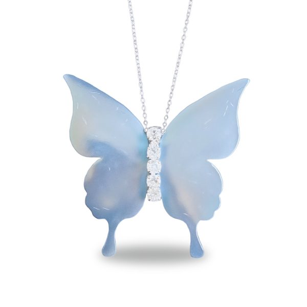 Tahoe Blue Titanium Necklace - Image 7