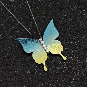 Miami Sunset Titanium Necklace
