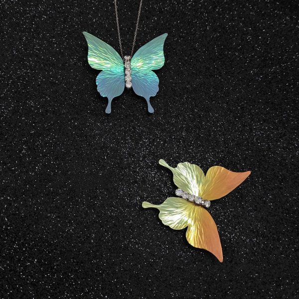 Hawaiian Green Titanium Necklace - Image 2