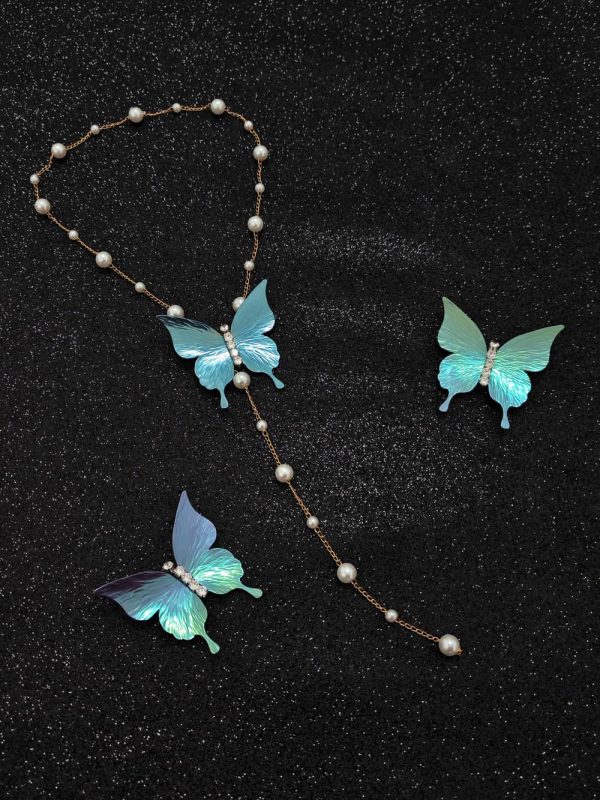 Hawaiian Green Titanium Necklace - Image 3